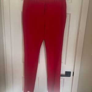 A.L.C. Red Boot Cut Pants